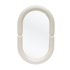 Lustro w ramie białej 50 x 80 cm Poster