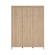 Szafa trzydrzwiowa jackson hickory mat 150 x 199 cm Madrid