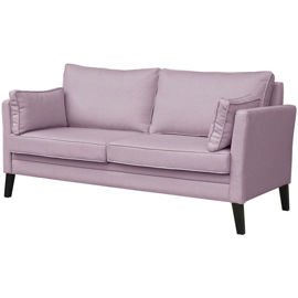 Sofa 3-osobowa tapicerowana różowa Holly