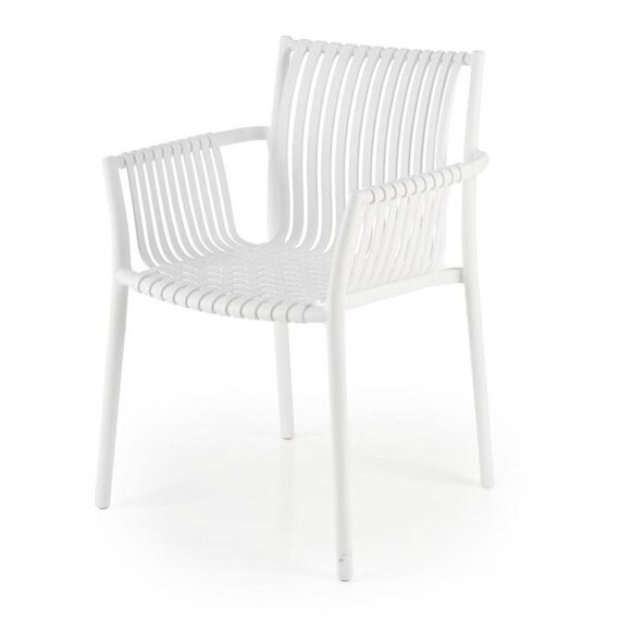 Krzesło poliwęglan K492, 60 x 56 x 84 cm, białe 