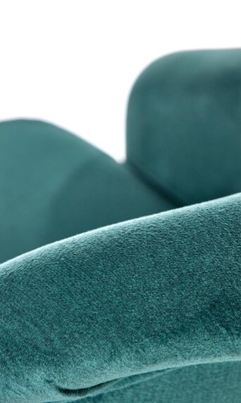 Krzesło tapicerowane Toledo 2 tkanina velvet Monolith 37 ciemny zielony, nóżki drewno lite bukowe dąb miodowy