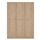 Szafa trzydrzwiowa jackson hickory mat 147 x 200 cm Billund